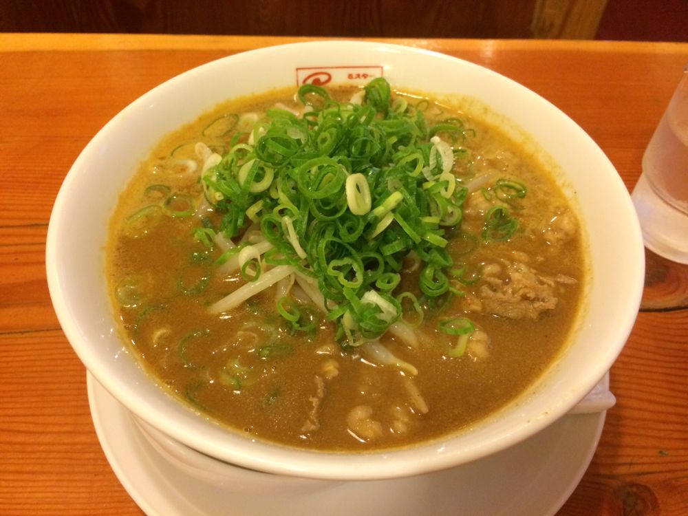ミスターパピーでビーフカレーラーメンとカレークッパを食す！（大阪・南森町）