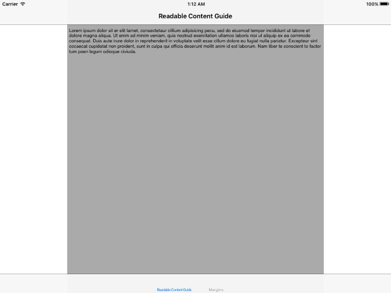 iOS 9以降で使えるReadable Content Guideを試してみた