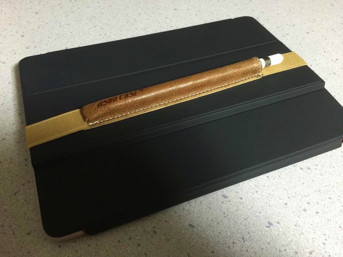 Apple Pencil用のバンド付きケースが紛失防止に便利！